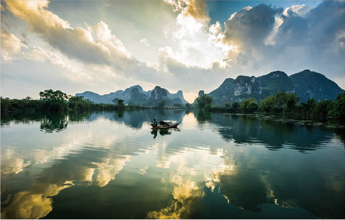 清水河風(fēng)光美如畫(huà)——周斌攝影