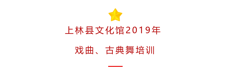 上林縣文化館2019年戲曲古典舞培訓(xùn)