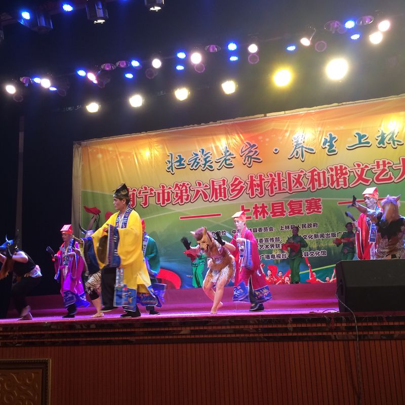 上林壯族師公戲